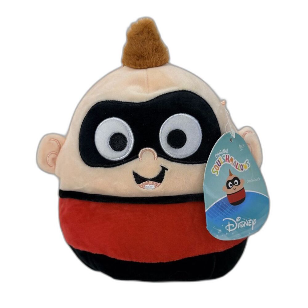Disney Squishmallows Jack-Jack The Incredibles 8" Plush NWT Pixar Original